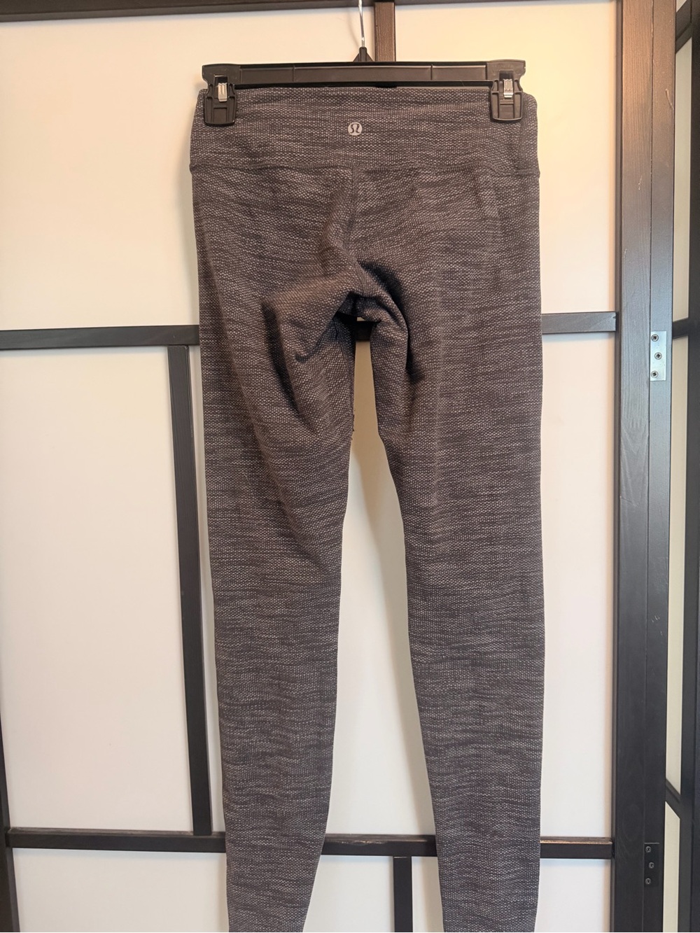 Lululemon High Rise Full Length Leggings Charcoal Heathered XS